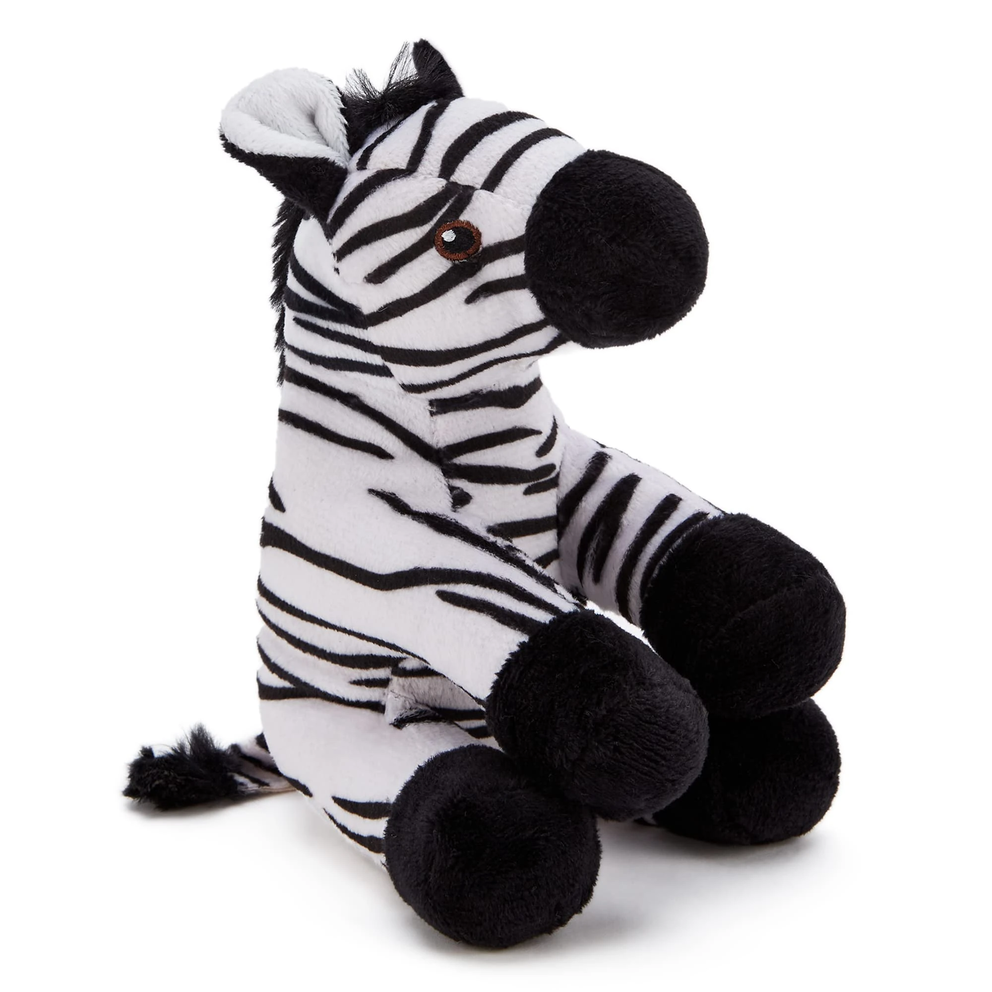 Zappi Co Children's Soft Cuddly Plush Toy Animal - Perfect Perfect Soft Snuggly Playtime Companions for Children (12-15cm /5-6") (Zebra)