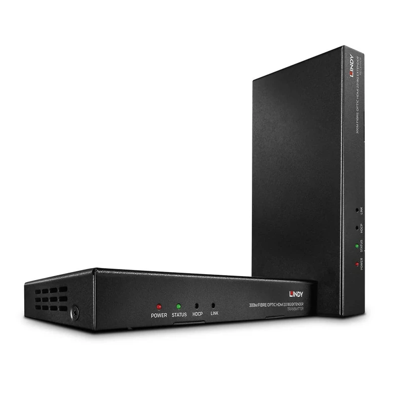 LINDY 300m Fibre Optic HDMI 2.0 18G & IR Extender