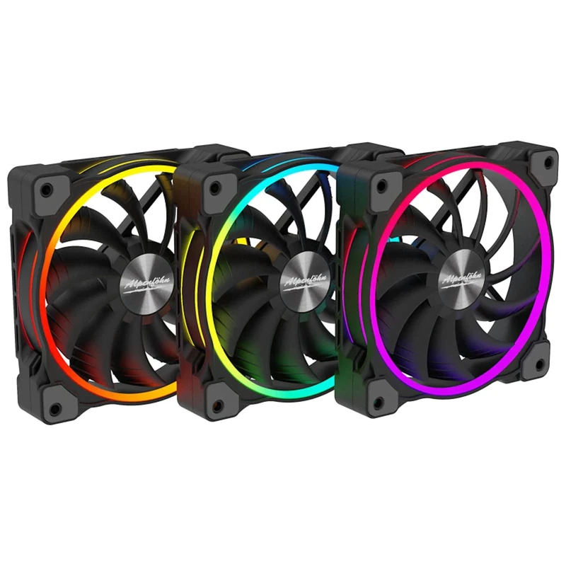 Alpenföhn Wing Boost 3 ARGB PWM PC Case Fan Black (W x H x D) 140 x 140 x 25 mm