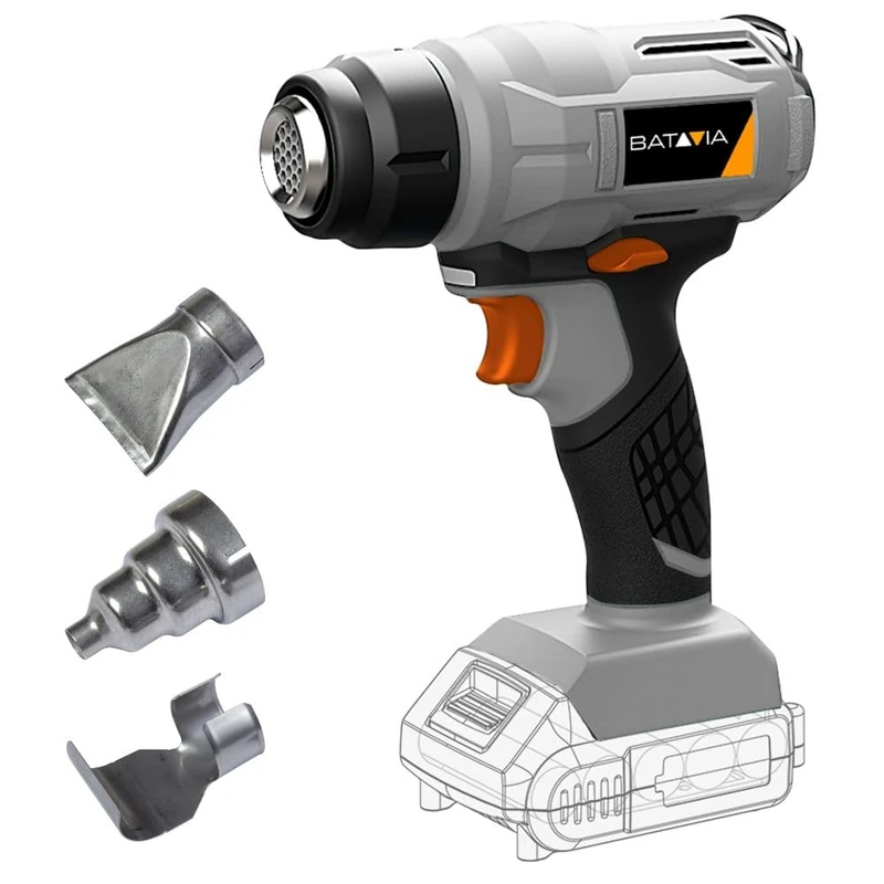 Battery Hot Air Gun - 18V | Excl. Battery and Charger | MaxxPack Battery Platform