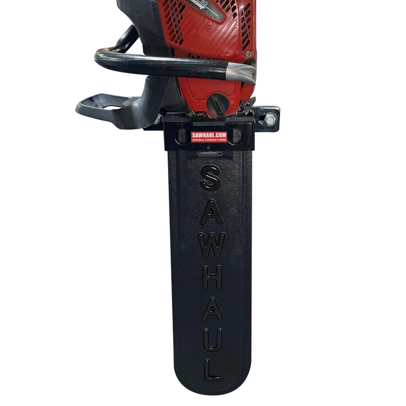 SawHaul Universal Chainsaw Carrier Kit for Tractors Made in USA - Image 1