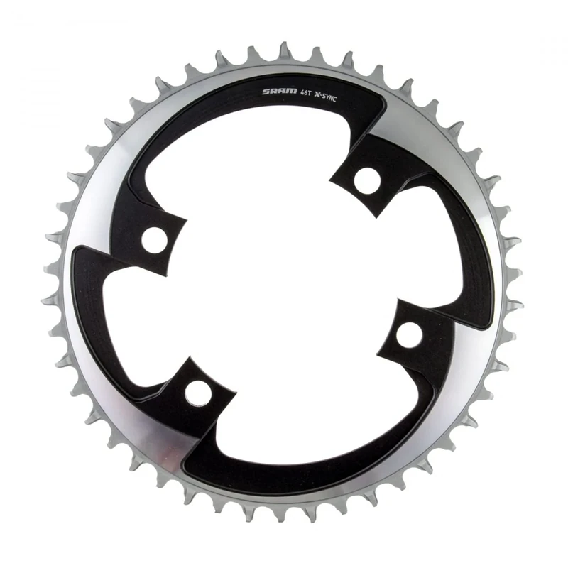 Sram Chain Ring Road 107Bcd X-Sync: Polar Grey 46T