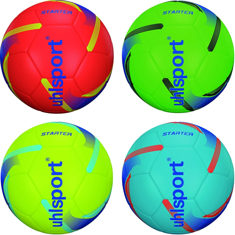 uhlsport Starter Lot (4x10 Balls Colour Assorted) Footballs, Youth Unisex, 5