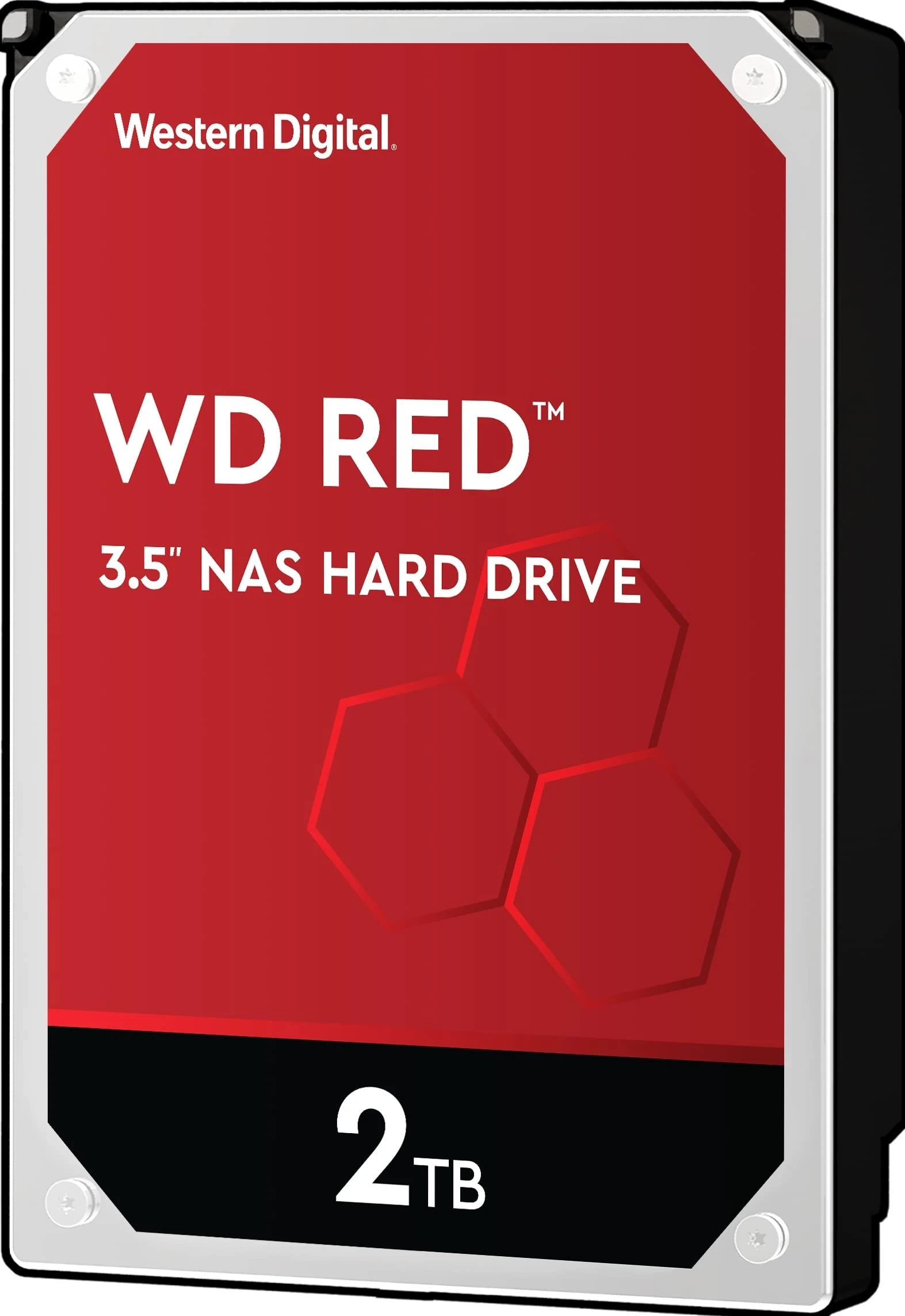 WD Red 2TB 3.5 Inch NAS Internal Hard Drive - 5400 RPM - WD20EFAX