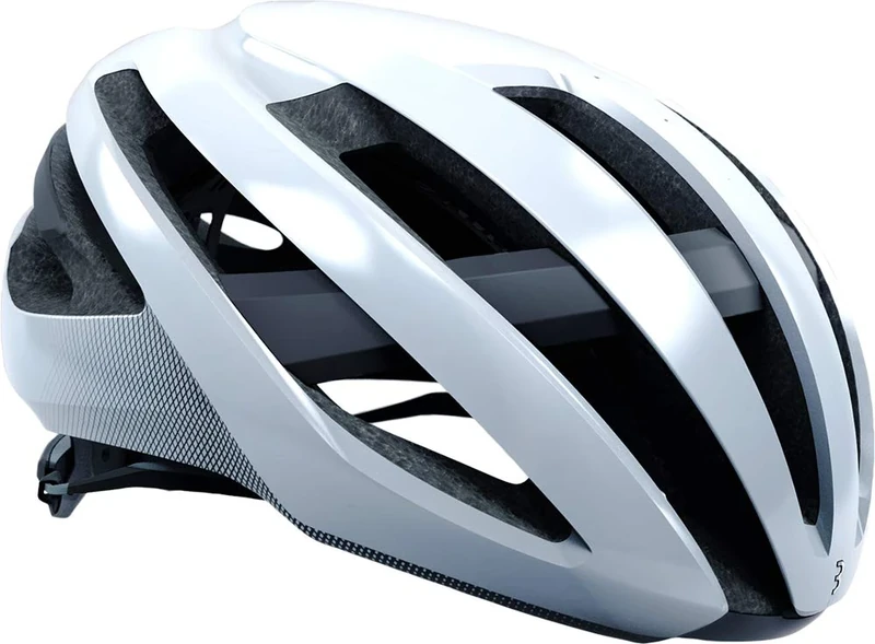 BBB Cycling Bike Helmet Lightweight for Road Riding Glossy White M (55-58cm) Maestro BHE-09