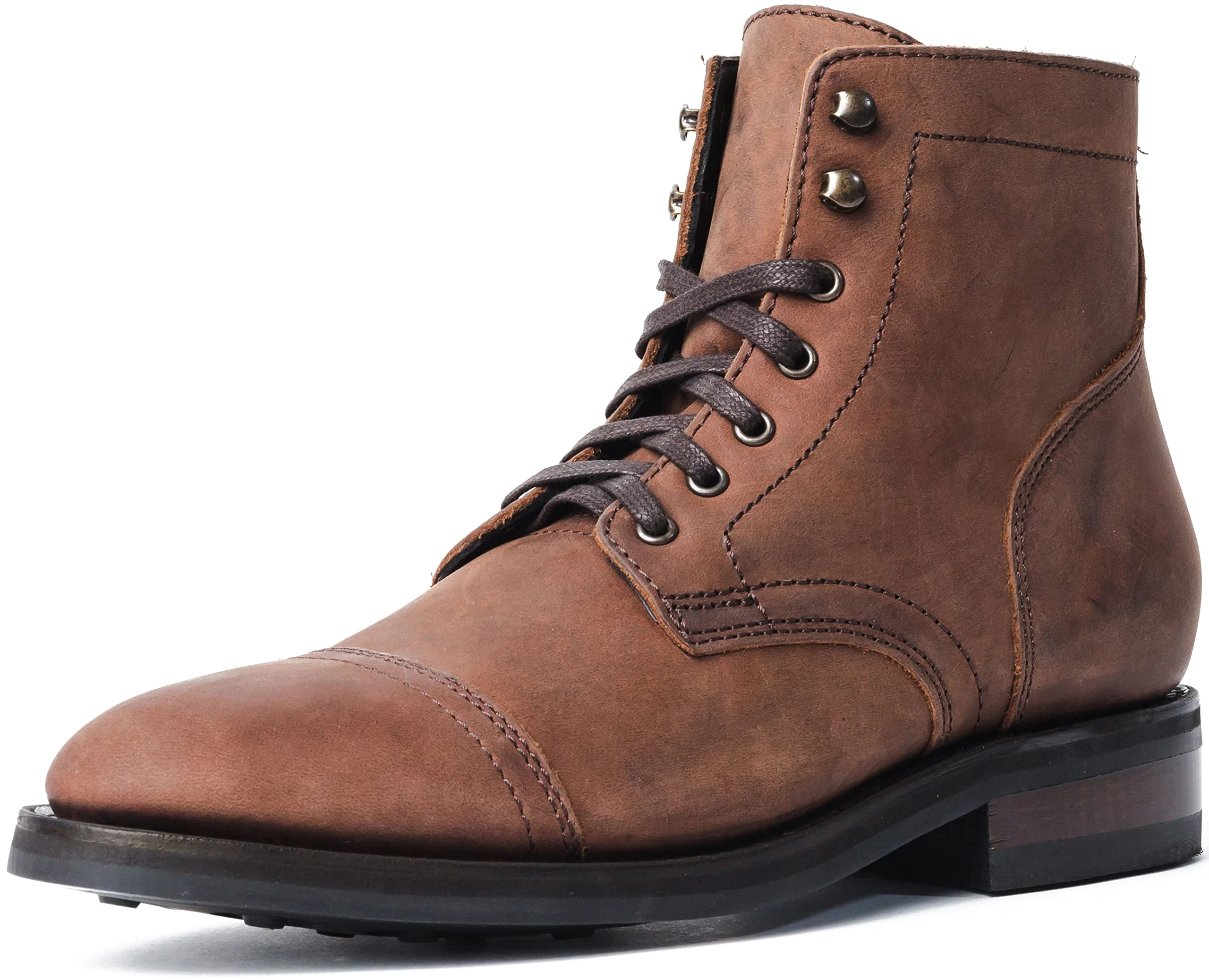 Thursday Boot Company Men's Captain Cap Toe Lace-up Boot, Terracotta, 12.5 UK