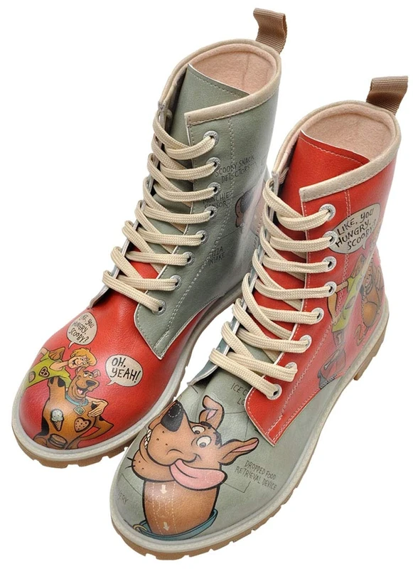 DOGO Women's Wb Long Boots Ankle, red, 5 UK