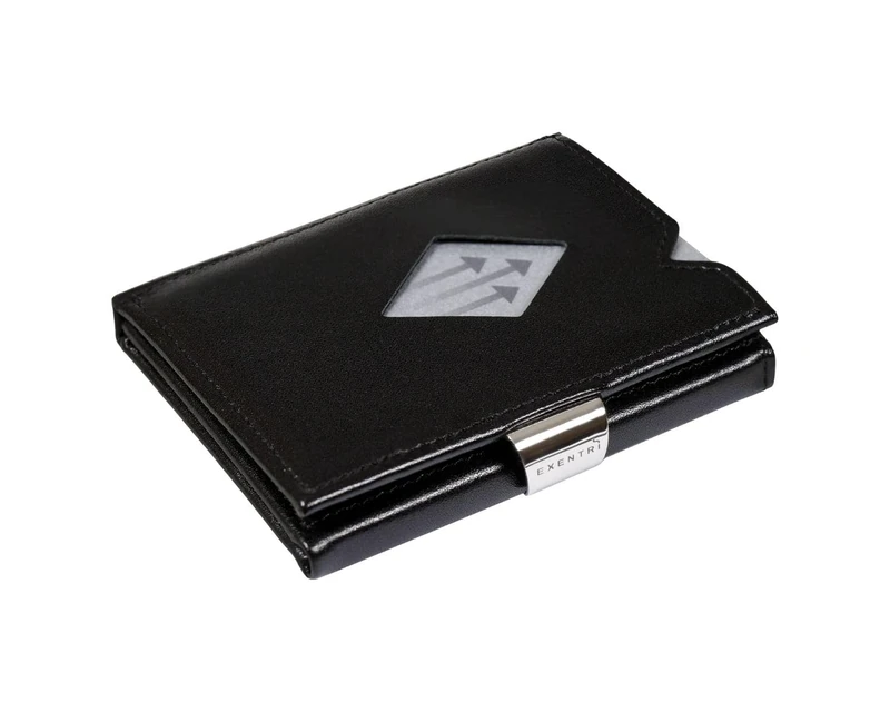 EXENTRI Multiwallet with Coin Pocket, Black