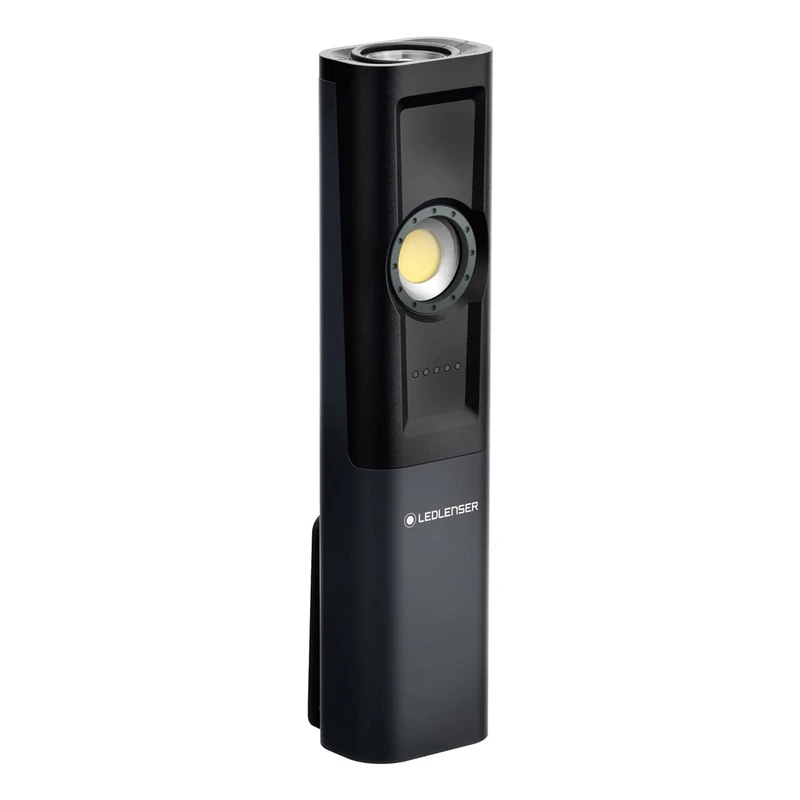 Ledlenser iW5R - LED Work Inspection Torch, Rechargeable Pen Light, 300 Lumens Pocket Torch, LED Pen Torch, USB Charge, Work Light, Mechanics Pen Torch, Up to 6 Hours Battery Life