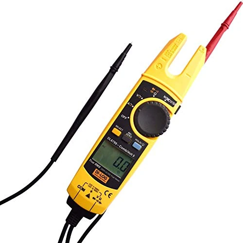Dilog Voltage Tester CombiVolt 5 in 1 Digital 1000V Voltage TrueRMS Voltage Tester Continuity and Current Tester 200A Trms - Image 1