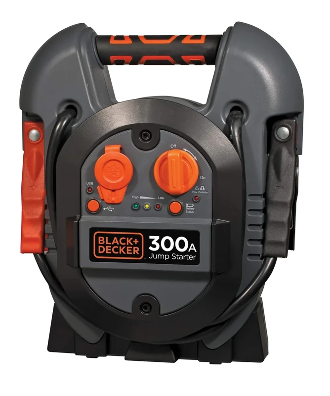BLACK+DECKER,One Size,Black Jump Starter 300 AMP