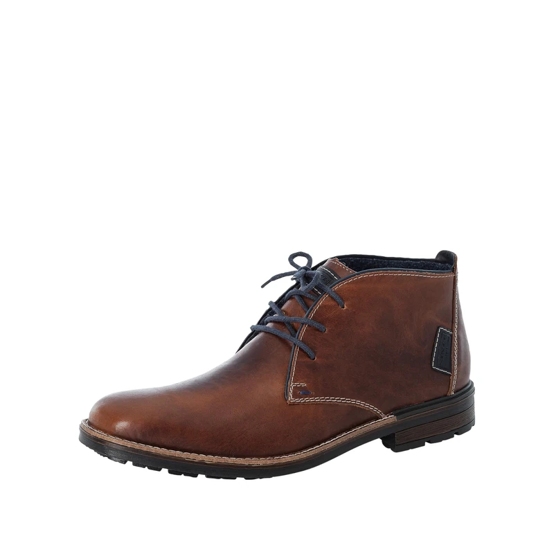 Rieker Herbst/Winter, Men’s Classic Boots, Brown (Amaretto/Navy/Ozean 24), 7.5 UK (41 EU)