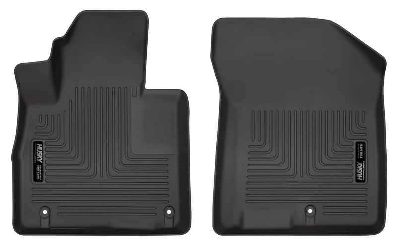 Husky Liners — Weatherbeater | Fits 2019-2020 Hyundai Santa Fe - Front Liners - Black, 2 pc. | 13871
