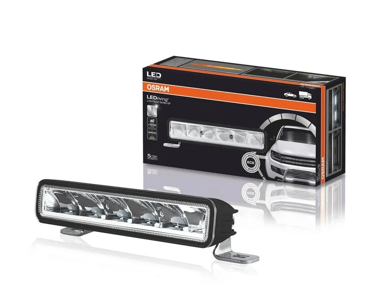 LEDriving LIGHTBAR SX180-SP, LED driving lights for high beam, spot, 1300 lumens, light beam up to 190 m, LED light bar 12V/24V, ECE approval