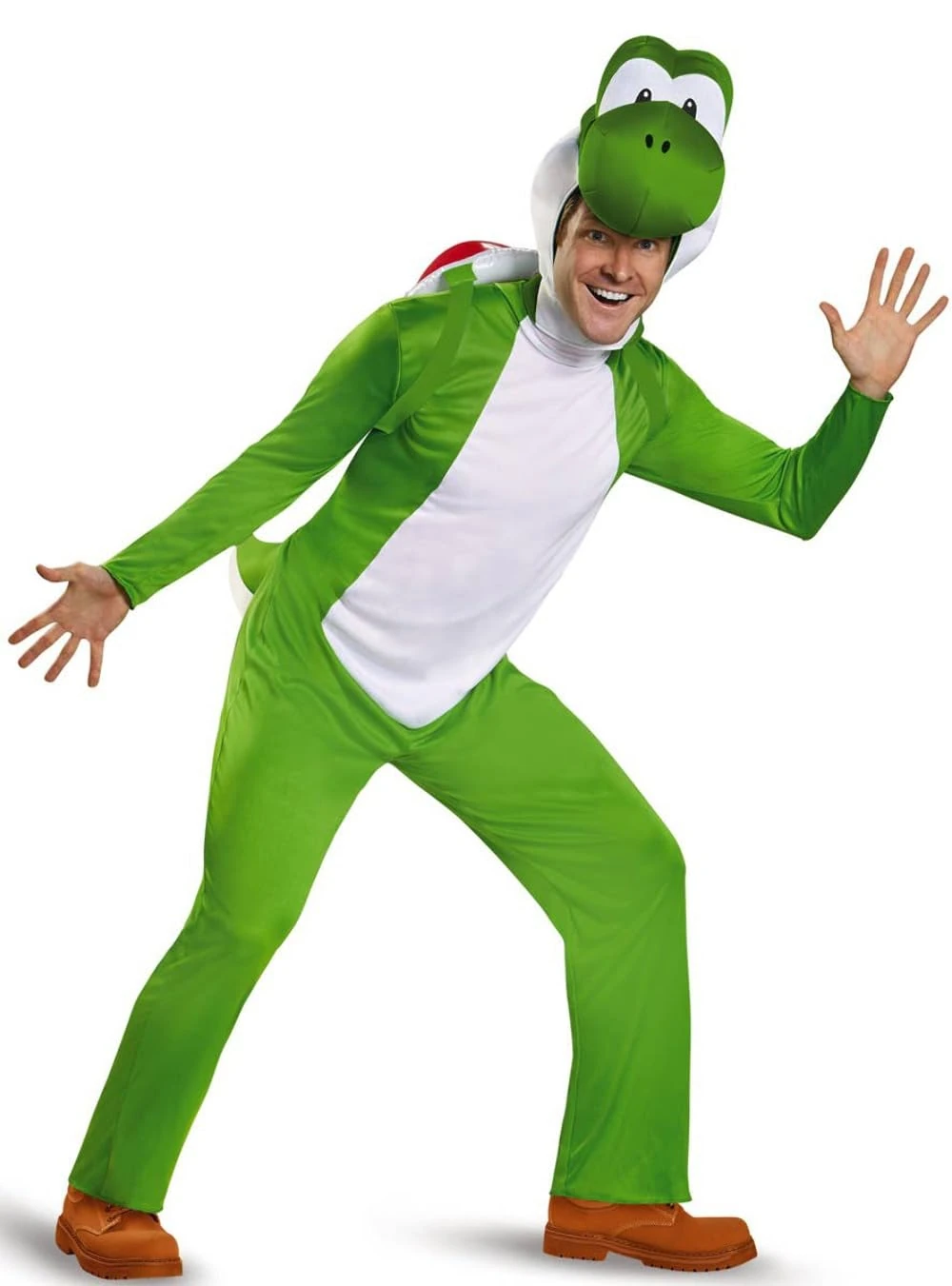 Super Mario Bros Yoshi Deluxe Adult Costume X-Large 42-46