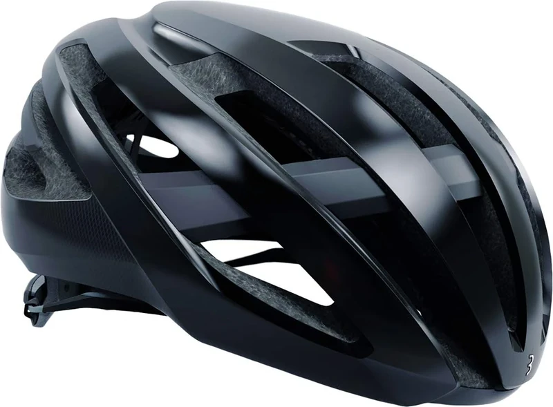BBB Cycling Bike Helmet Lightweight for Road Riding Glossy Black M (55-58cm) Meastro BHE-09