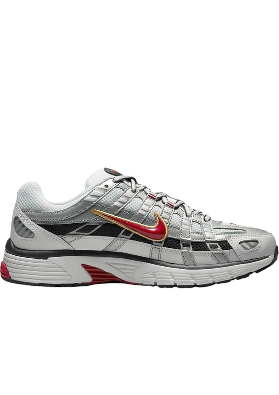 Nike BV1021 P-6000 Women White/Varsity RED-MTLC Platinum UK 3.5