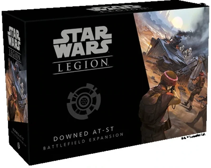 Atomic Mass Games | Star Wars Legion: Neutral Expansions: Downed at-ST Battlefield Expansion | Unit Expansion | Miniatures Game | Ages 14+ | 2 Players | 90 Minutes Playing Time