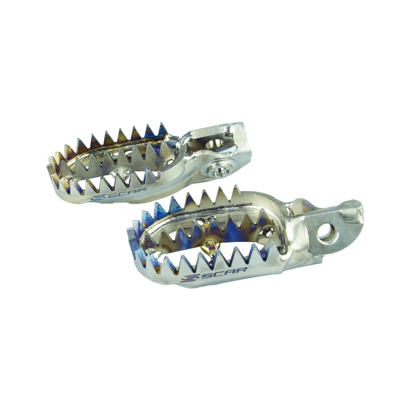 SCAR Titanium Footpegs Gripper Compatible with KTM SX SXF 125 150 250 350 450 16-22