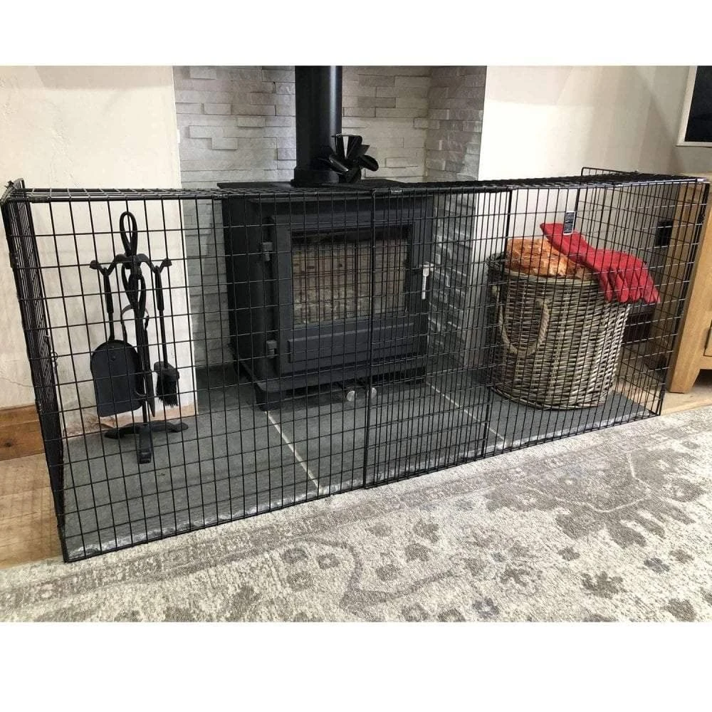 FYLO - Extendable Fireguard Folding Safety Guard Folding Fireplace Cover