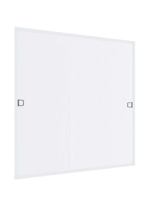Windhager Protection Insect Tension Fly Screen Aluminium Frame for Windows Ultra Flat 100 x 120 cm White 03957