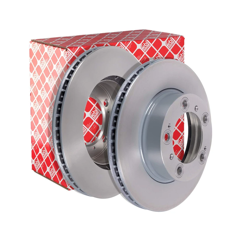 febi bilstein 104856 Brake Disc Set, 2 Brake Discs