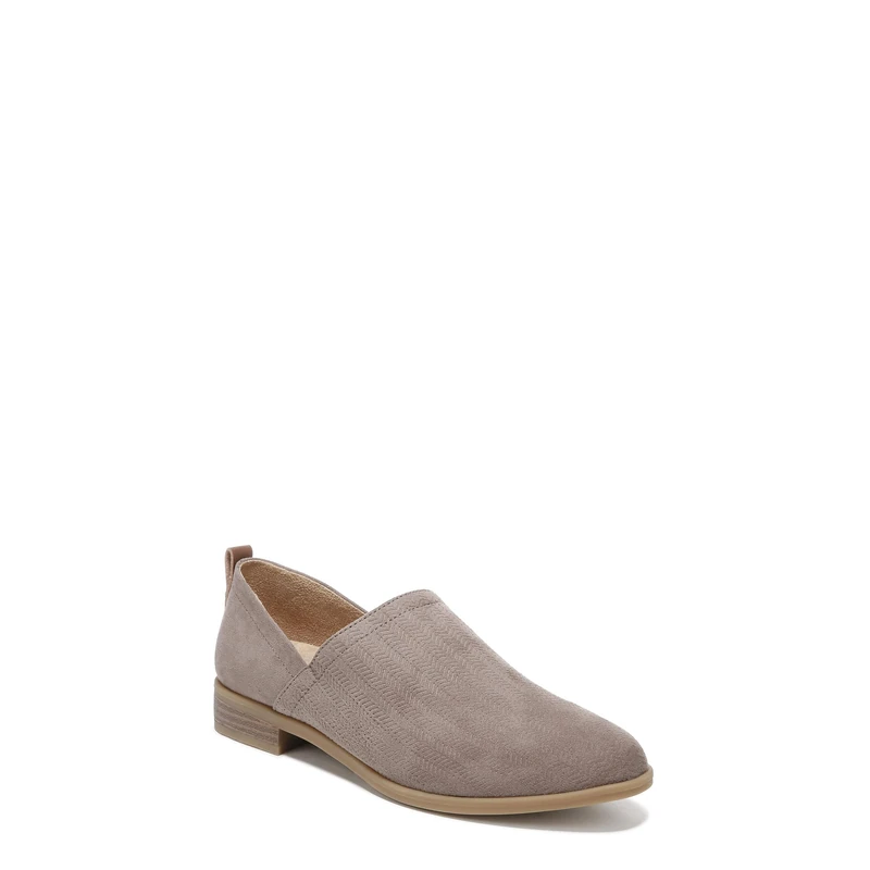 Dr. Scholl's Shoes Women's Ruler Ankle Boot, Taupe Grey Microfiber, 6.5 UK