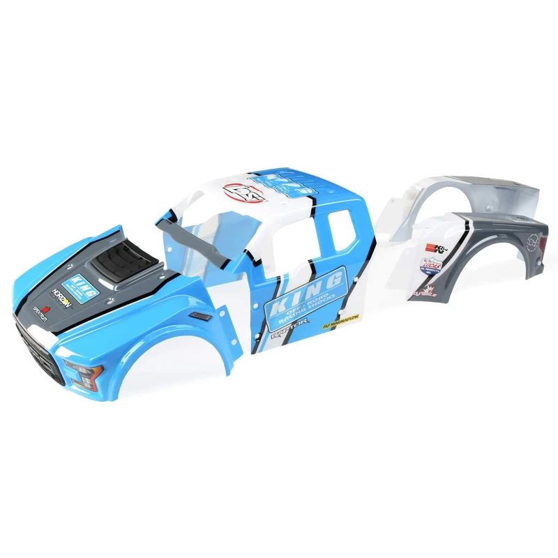 LOSI King Shocks Ford Raptor Body Set: Baja Rey