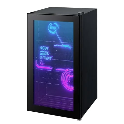 HCK Beverage Refrigerators, Cyberpunk Refrigerator