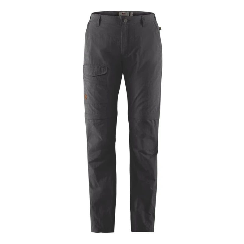 FJÄLLRÄVEN F84759-030 Travellers MT Zip-off Trousers, Women, Dark Grey, 48