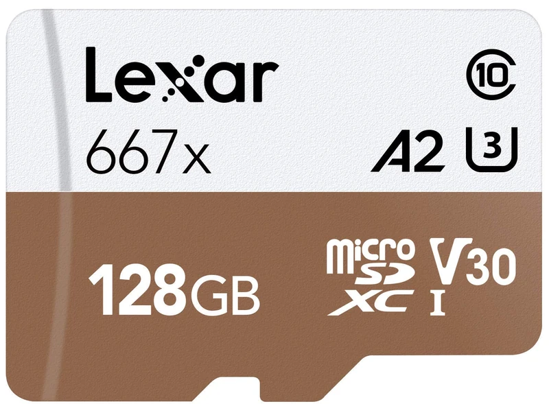 Lexar 128GB High-p 667x Microsd Uhs-i