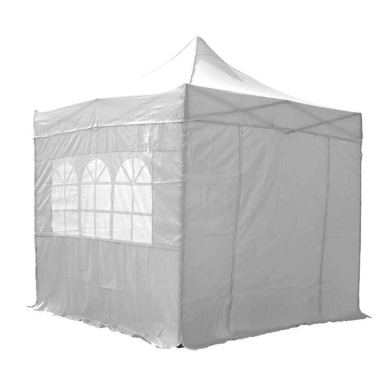 Airwave EX26021 Essential Pop Up Gazebo with Sides 2.5 x 2.5M (White)