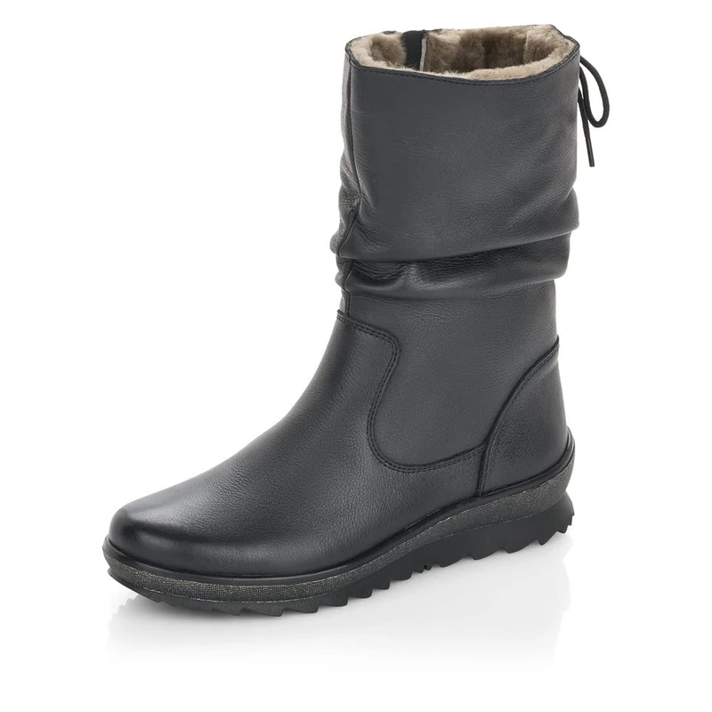 Remonte R8471, Women’s Slouch Boots, Black (Schwarz/Schwarz 01), 6.5 UK (40 EU)