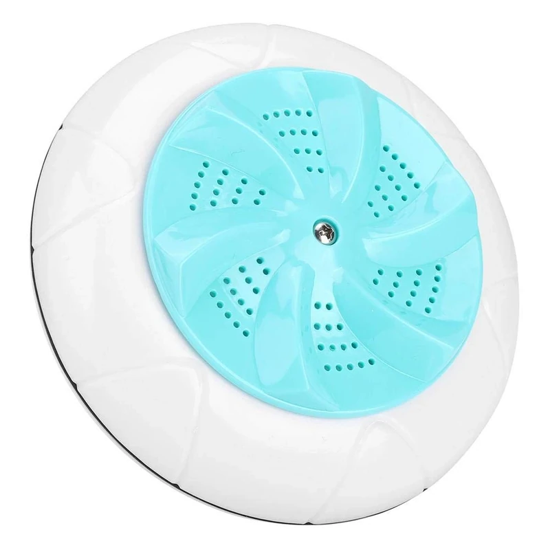 Mini Portable Turbo Automatic Electric Washing Machine Washer Laundry Household Small Ultrasound Turbo Travel(Green)