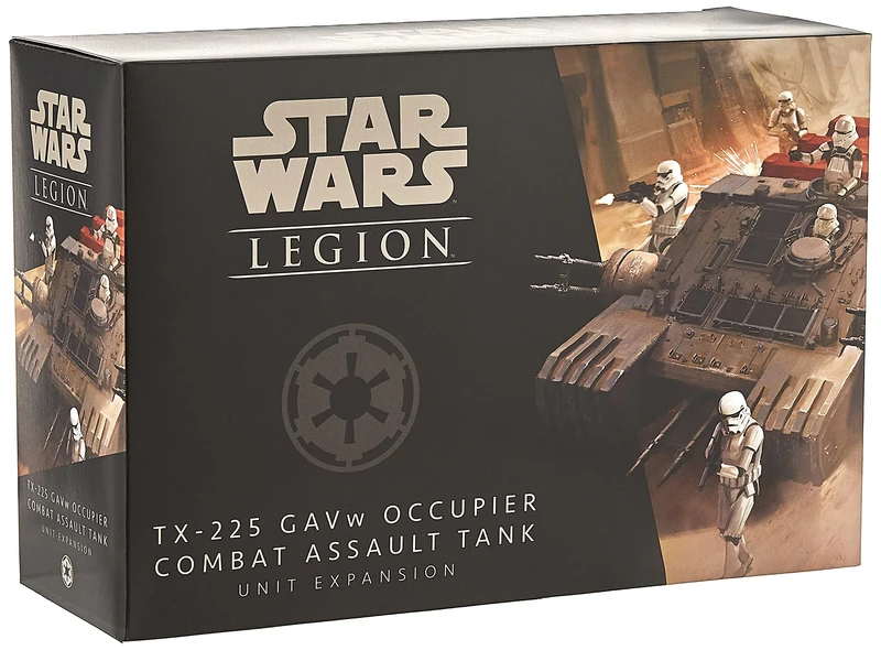 Atomic Mass Games, Star Wars Legion: Galactic Empire Expansions: TX-225 GAVw Occupier Combat Assault Tank Unit, Unit Expansion, Miniatures Game, Ages 14+, 2 Players, 90 Minutes Playing Time