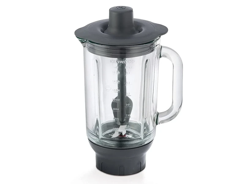 Kenwood KAH359GL Blender Attachment for Kenwood Kitchen Machines Glass and Black
