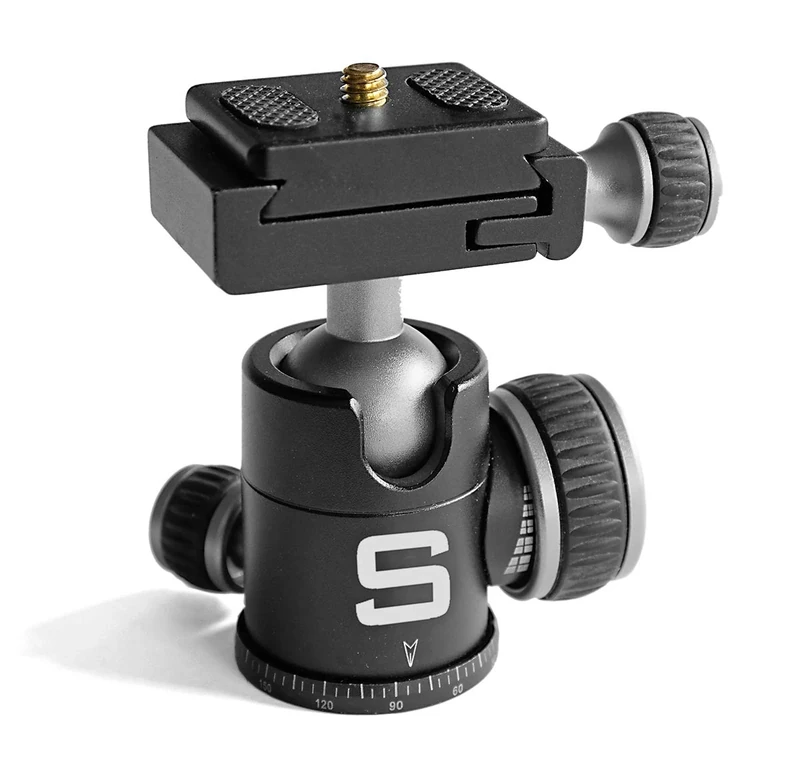 Optional ball head with quick-release fastener - Image 1