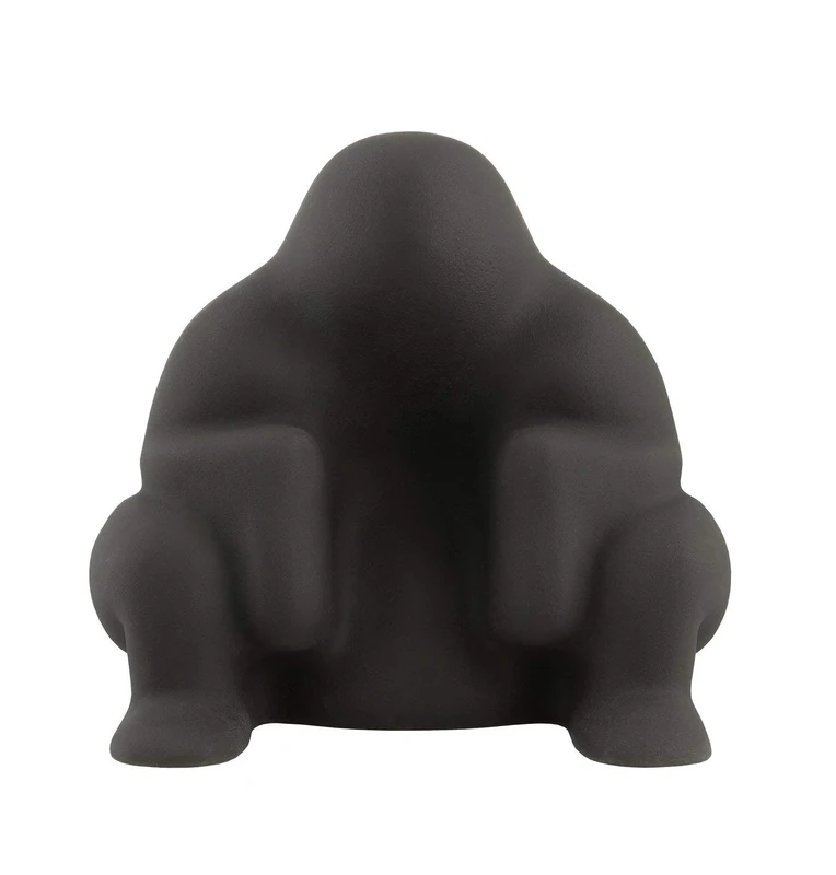 Alessi Dédé Ps18 B - Design Doorstop In Thermoplastic Resin, Black
