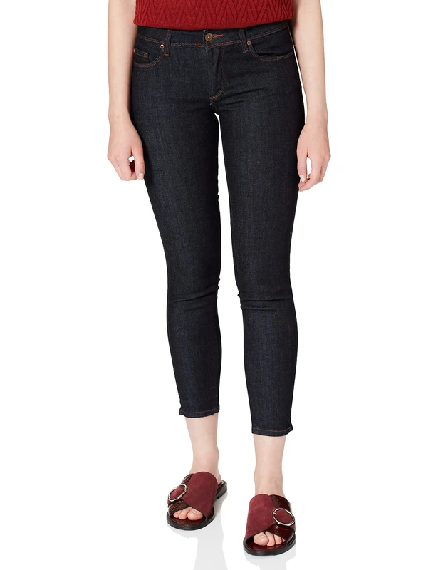 Salsa Wonder Push up Capri Jeans with Dark Rinse Blue