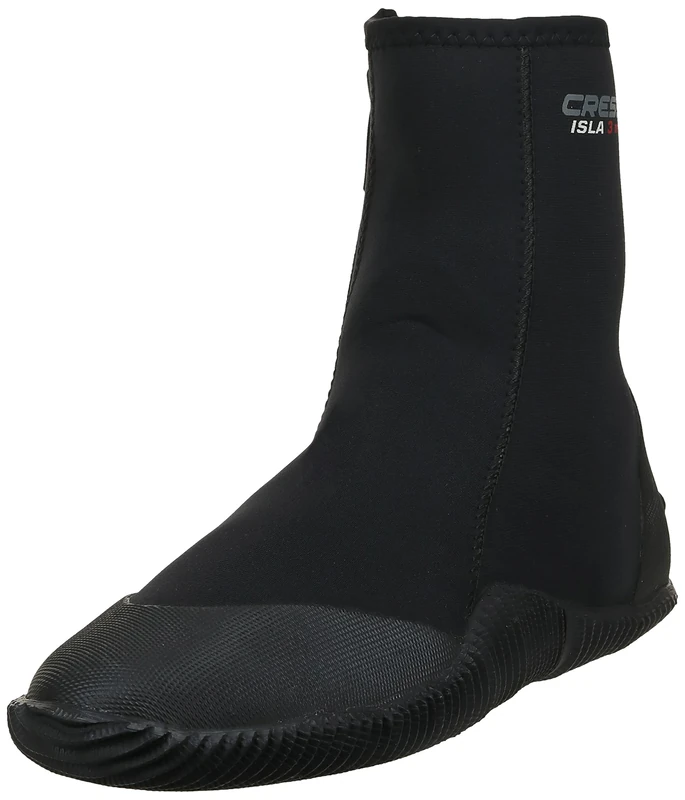 Cressi Isla Boots - Unisex Diving Neoprene Boots with Rubber Soles