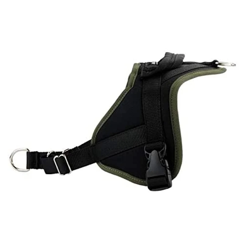 Classic Dog Harness | Anti-Pull | with Control Handle | Multifunctional | European Manufacturing | Khaki | Size XXS