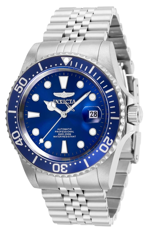 Invicta Pro Diver 30092 Men's Watch - Waterproof - Analogue - Automatic Movement - Stainless Steel with Blue dial - 42mm
