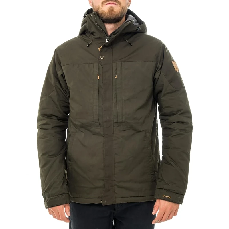 Fjallraven Men's Skogsö Padded M Sport Jacket, Green, L UK