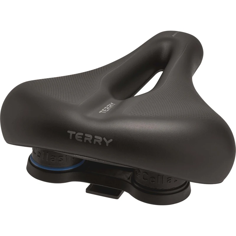 TERRY Men's Anatomic Flex Gel Bicycle Saddle, Black, One Size - Image 1