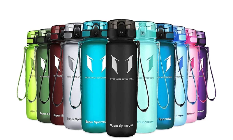 Super Sparrow 750ml Sports Water Bottle - BPA Free Tritan Eco