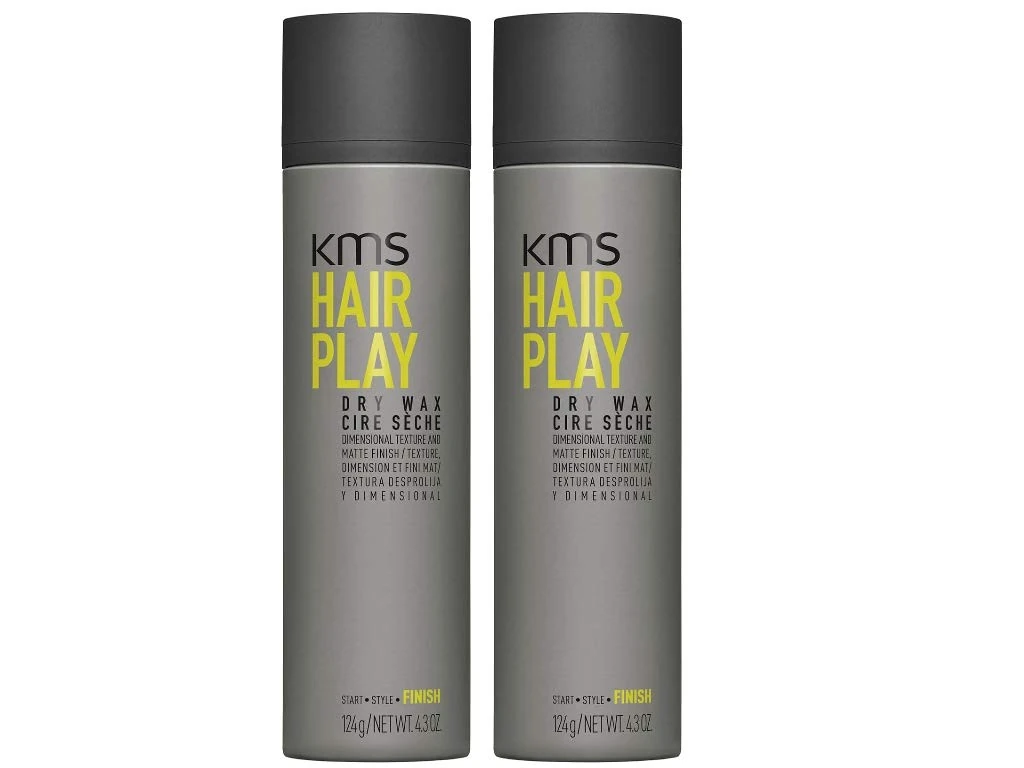 KMS Hair Play Dry Wax Duo Pack 2 x 150ml (300ml)