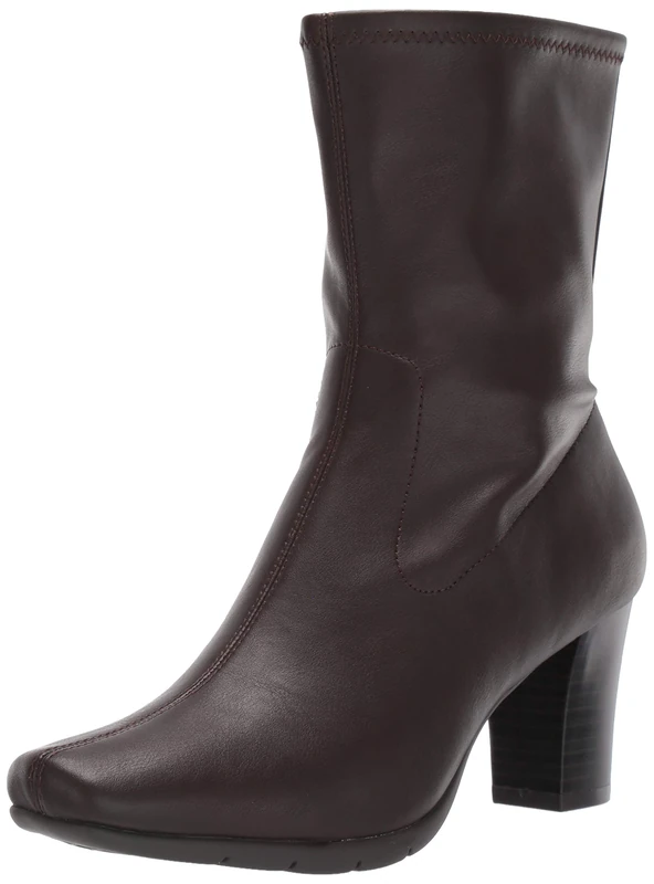 Aerosoles Women's Cinnamon Mid Calf Boot, Brown, 8.5