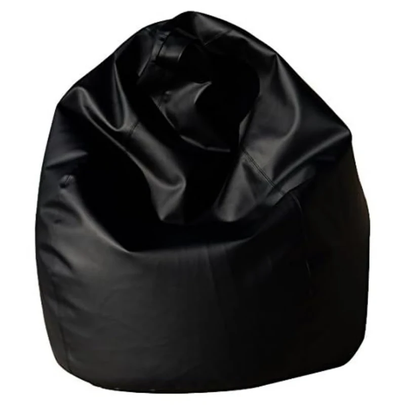Esidra Talamo Italia - Solid color bean bag, black color, Measurements 80 x 120 x 80 cm