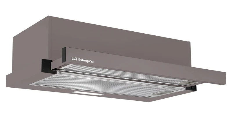 Orbegozo TL 07160 MA 60 cm Telescopic Cooker Hood Extractor 308.2 m³/h 3 Power Levels 2 Removable Aluminium Filters LED Lighting