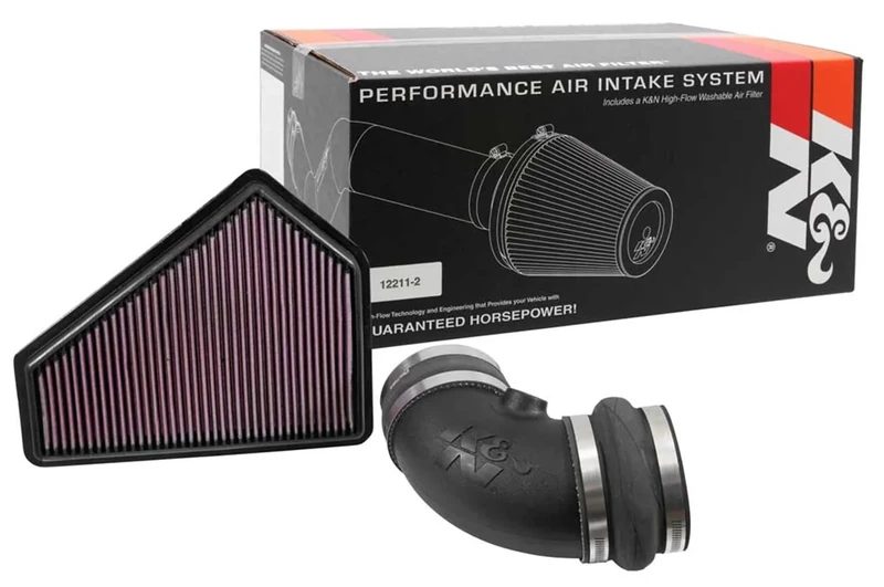 K&N Cold Air Intake Kit: High Performance, Guaranteed to Increase Horsepower: 50-State Legal: 2009-2015 CADILLAC (CTS-V)57-3086,Multi